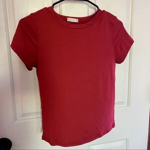 Short Sleeve Plain Tee